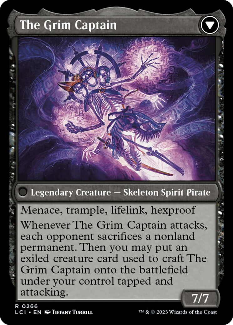 Throne of the Grim Captain // The Grim Captain [The Lost Caverns of Ixalan] | Spectrum Games