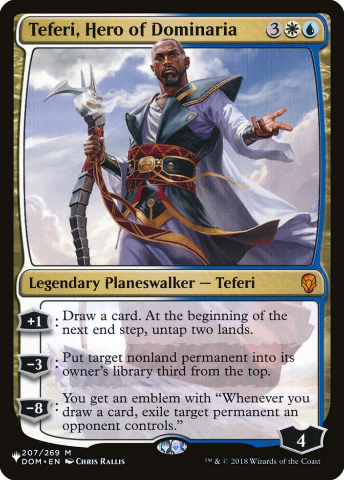 Teferi, Hero of Dominaria [The List] | Spectrum Games