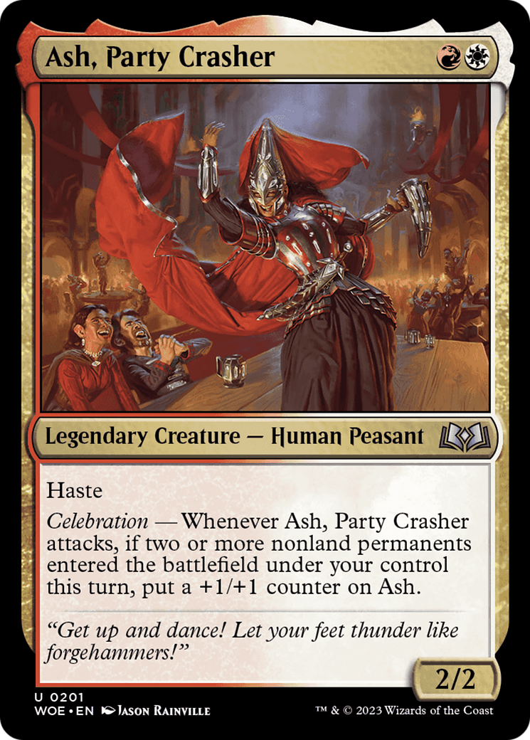 Ash, Party Crasher [Wilds of Eldraine] | Spectrum Games