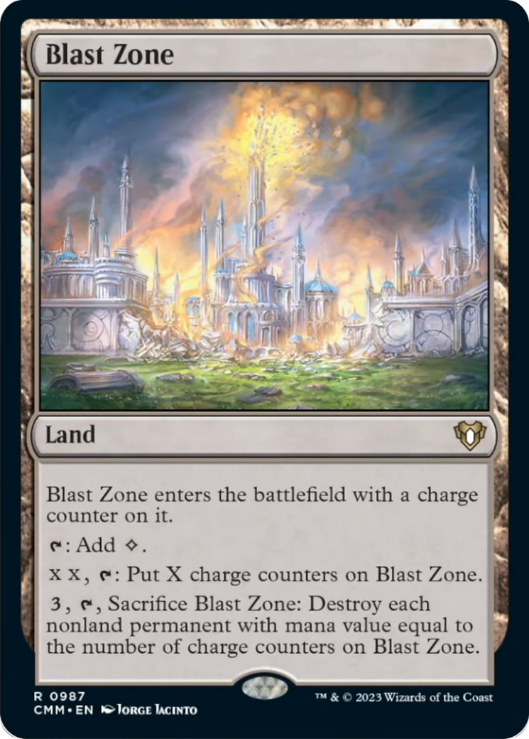 Blast Zone [Commander Masters] | Spectrum Games