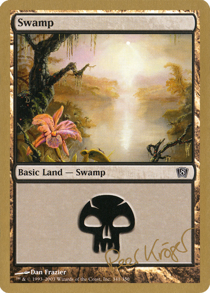 Swamp (pk341) (Peer Kroger) [World Championship Decks 2003] | Spectrum Games