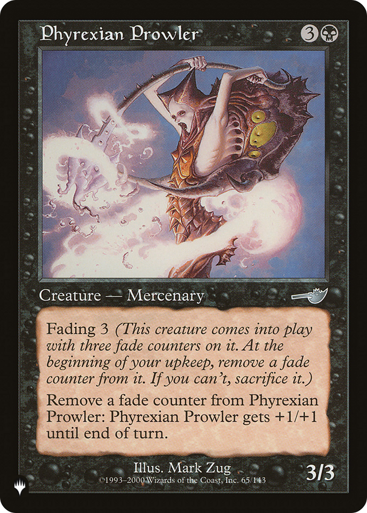 Phyrexian Prowler [The List] | Spectrum Games