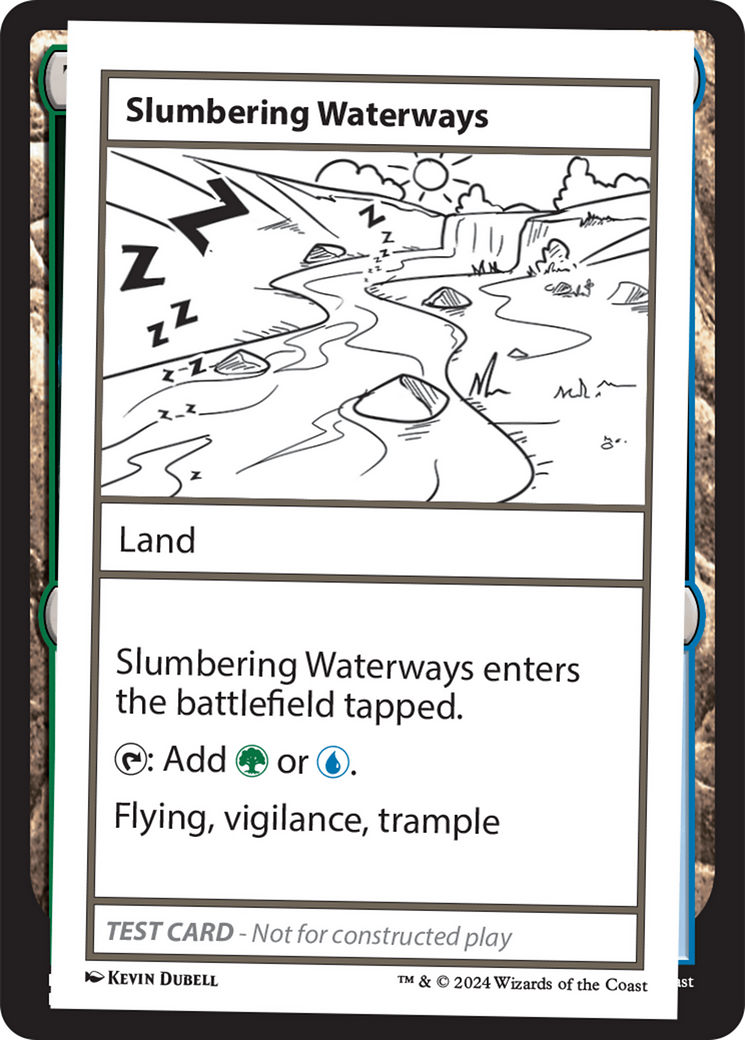 Slumbering Waterways [Mystery Booster 2 Playtest Cards] | Spectrum Games