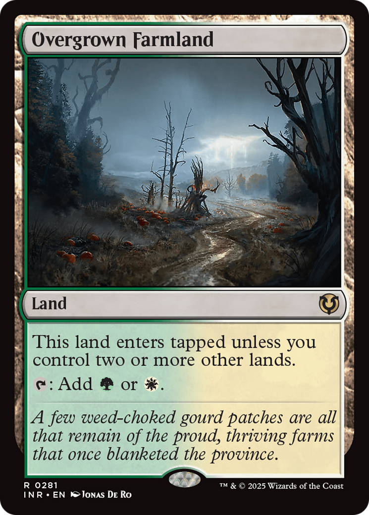 Overgrown Farmland [Innistrad Remastered] | Spectrum Games