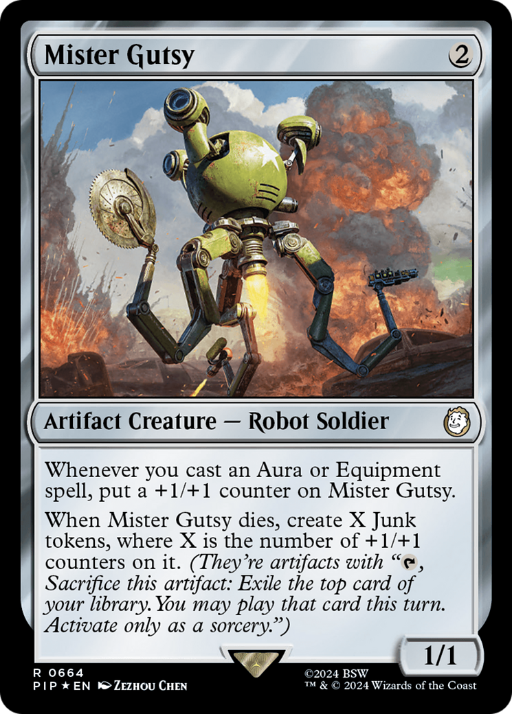 Mister Gutsy (Surge Foil) [Fallout] | Spectrum Games