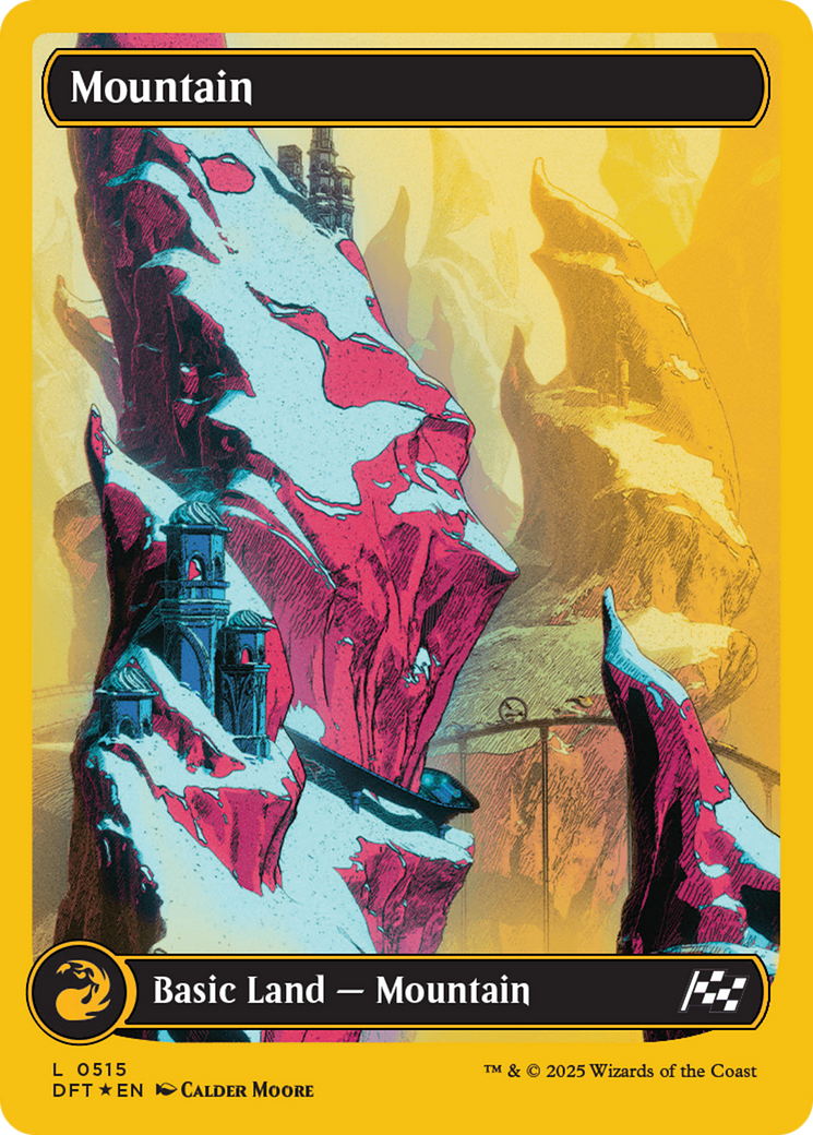 Mountain (0515) (First-Place Foil) [Aetherdrift] | Spectrum Games