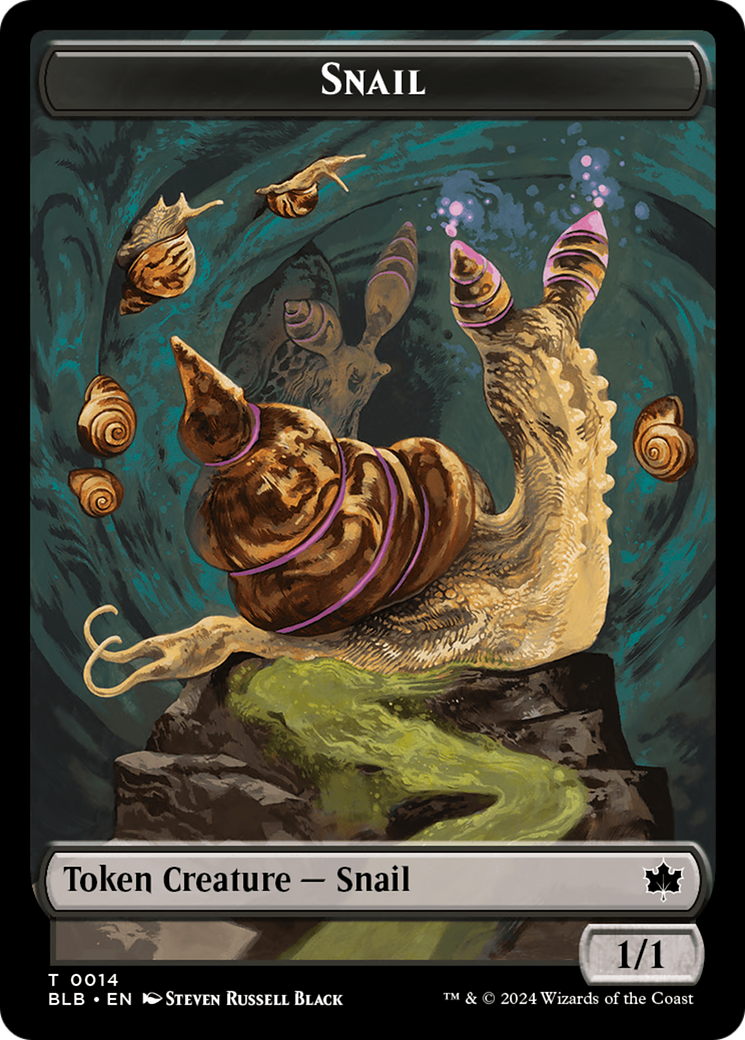 Snail Token [Bloomburrow Tokens] | Spectrum Games