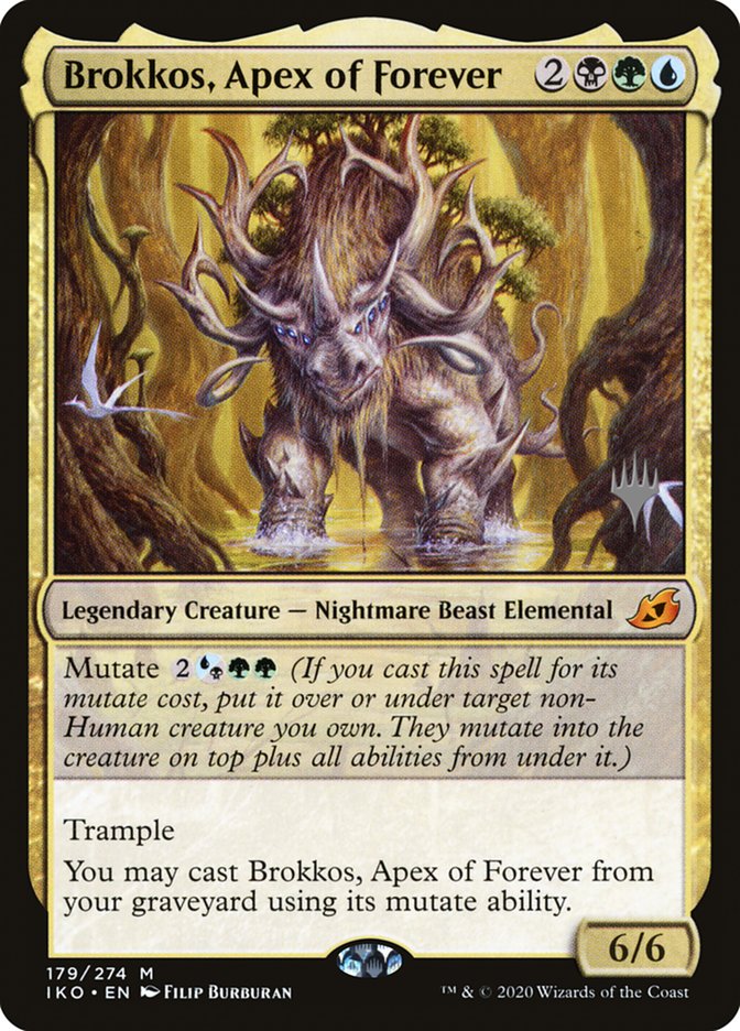 Brokkos, Apex of Forever (Promo Pack) [Ikoria: Lair of Behemoths Promos] | Spectrum Games