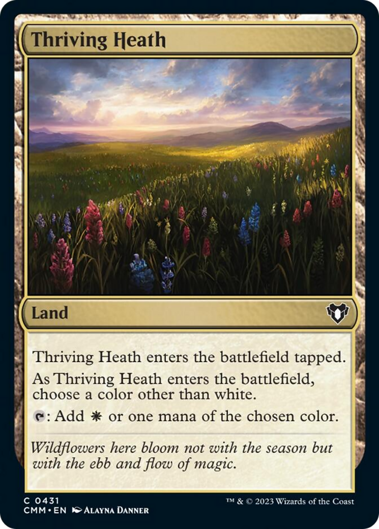 Thriving Heath [Commander Masters] | Spectrum Games