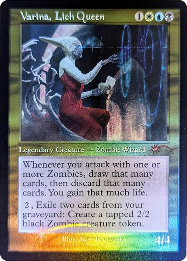 Varina, Lich Queen (Retro Frame) [Secret Lair Drop Series] | Spectrum Games