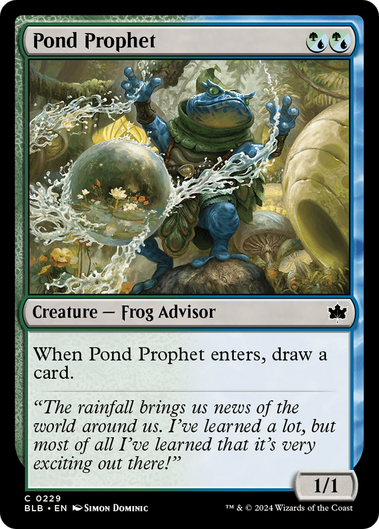 Pond Prophet [Bloomburrow] | Spectrum Games