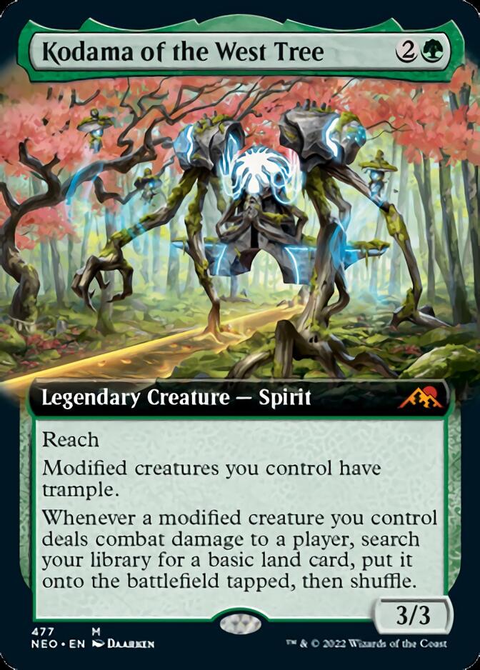 Kodama of the West Tree (Extended Art) [Kamigawa: Neon Dynasty] | Spectrum Games