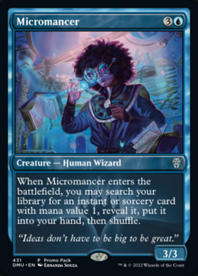 Micromancer (Promo Pack) [Dominaria United Promos] | Spectrum Games