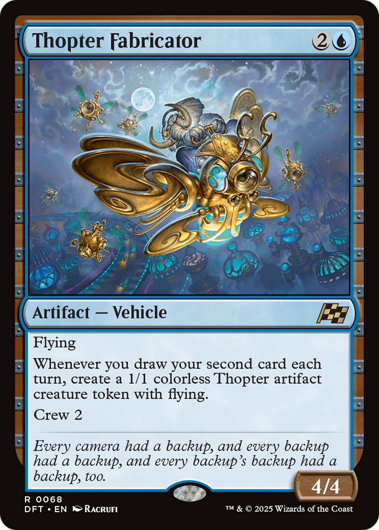 Thopter Fabricator [Aetherdrift] | Spectrum Games