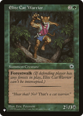 Elite Cat Warrior (Flavor Text) [The List Reprints] | Spectrum Games