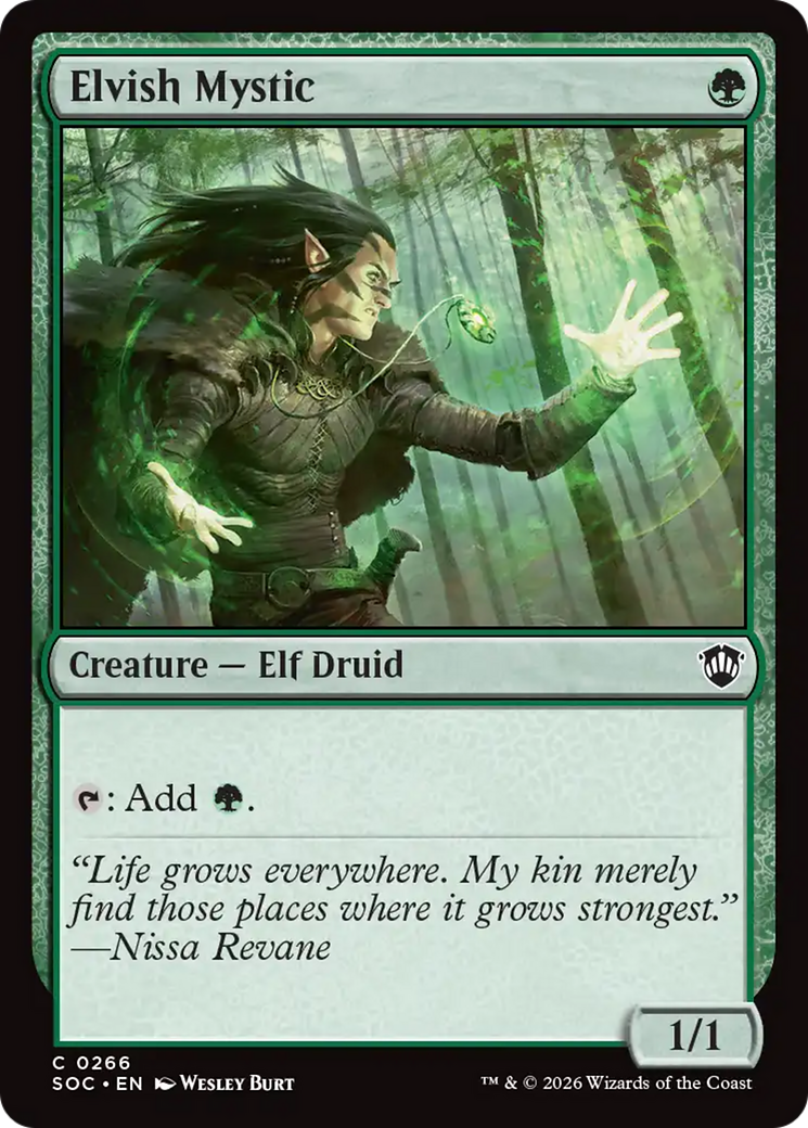 Elvish Mystic [Secrets of Strixhaven Commander] | Spectrum Games