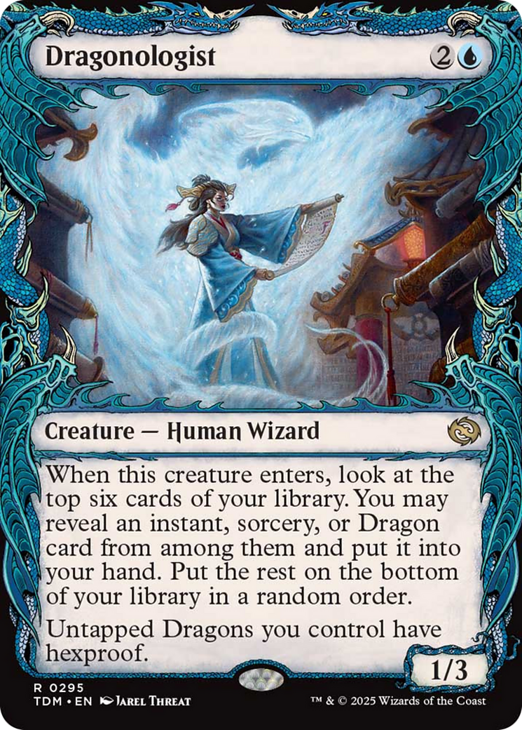 Dragonologist (Showcase) [Tarkir: Dragonstorm] | Spectrum Games