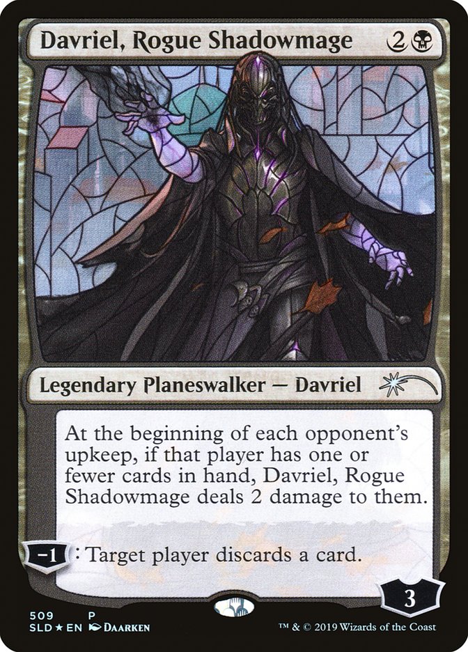 Davriel, Rogue Shadowmage (Stained Glass) [Secret Lair Drop Promos] | Spectrum Games