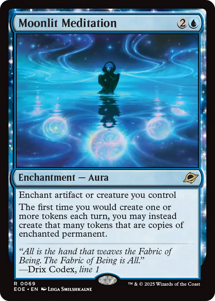 Moonlit Meditation [Edge of Eternities] | Spectrum Games