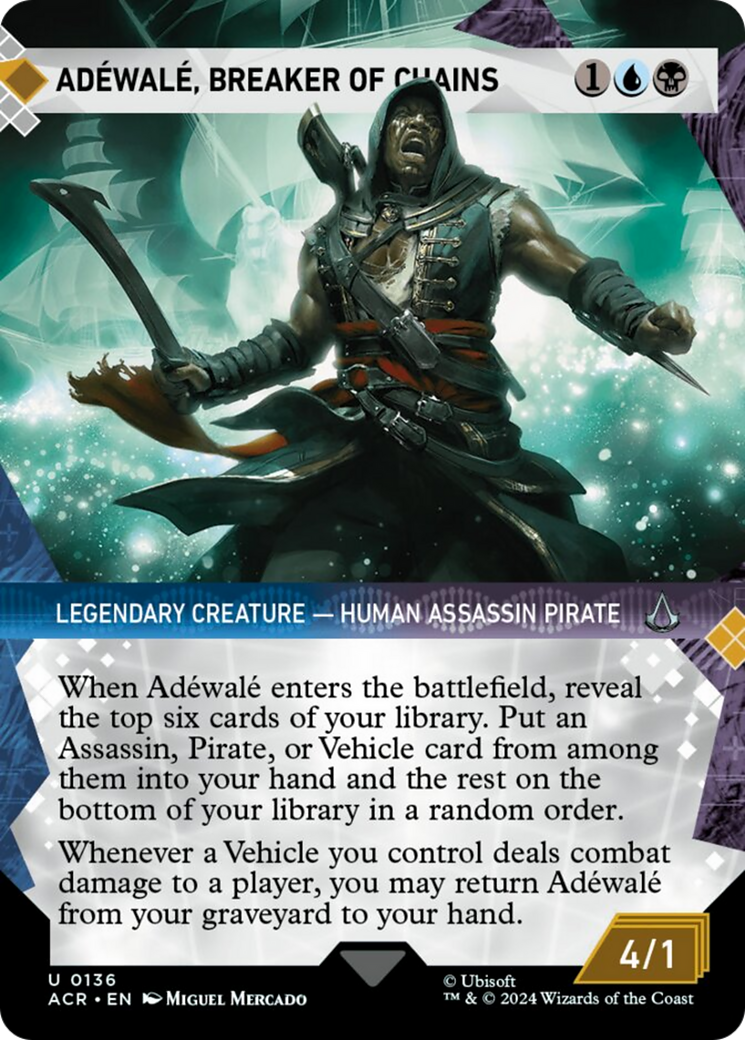 Adewale, Breaker of Chains (Showcase) [Assassin's Creed] | Spectrum Games