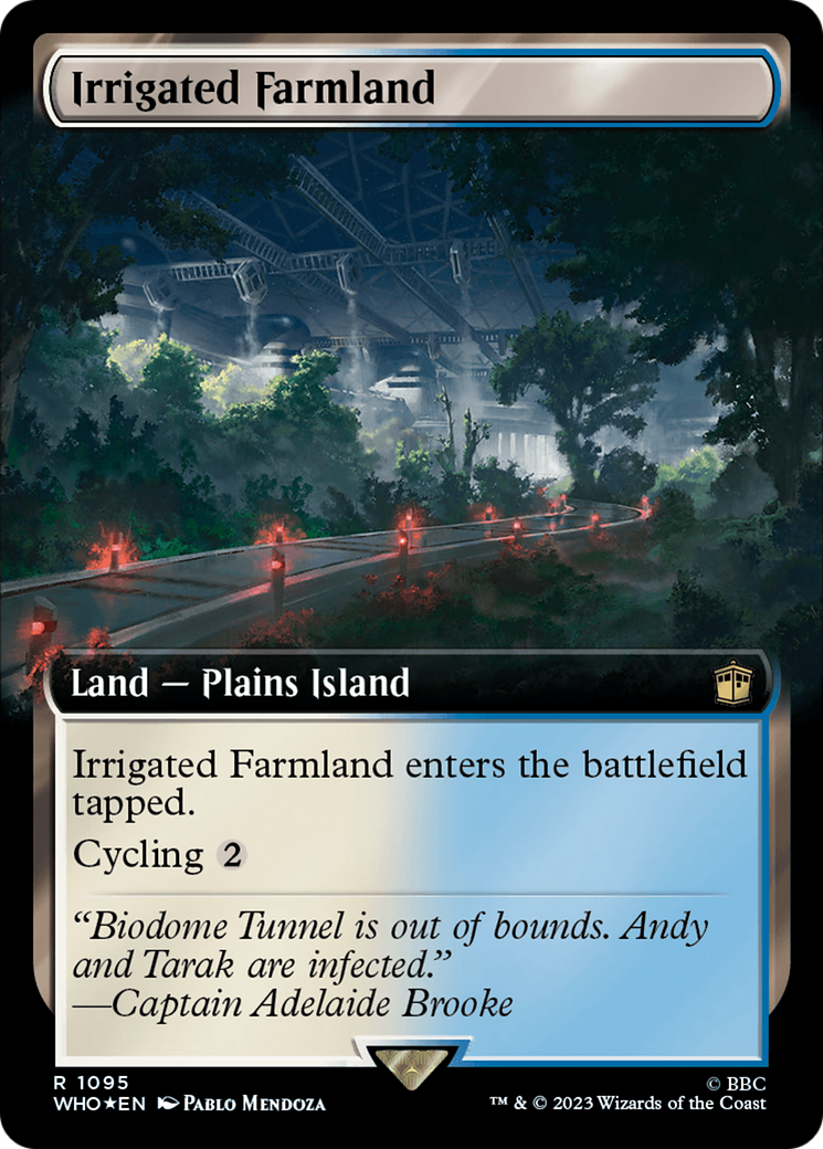 Irrigated Farmland (Extended Art) (Surge Foil) [Doctor Who] | Spectrum Games