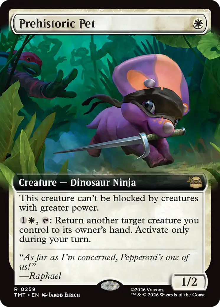 Prehistoric Pet (Extended Art) [Teenage Mutant Ninja Turtles] | Spectrum Games