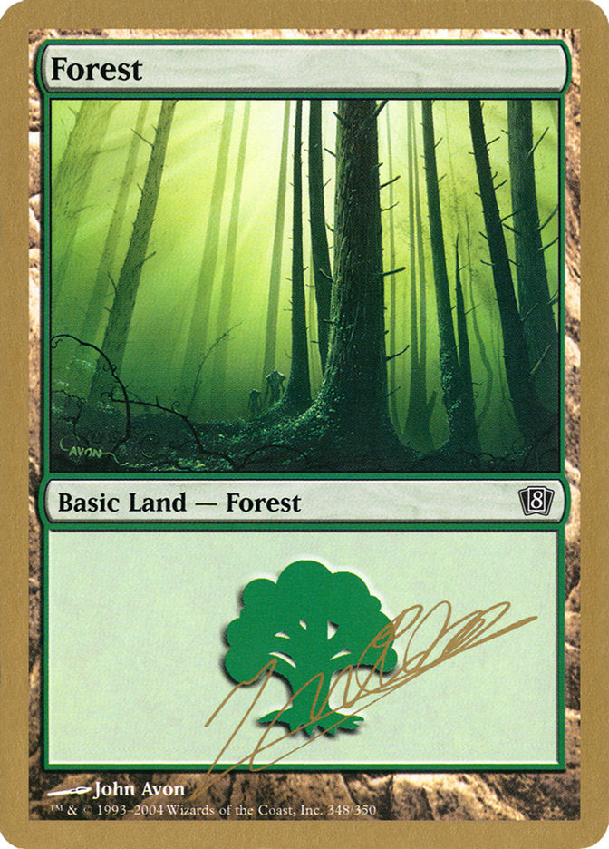 Forest (jn348) (Julien Nuijten) [World Championship Decks 2004] | Spectrum Games