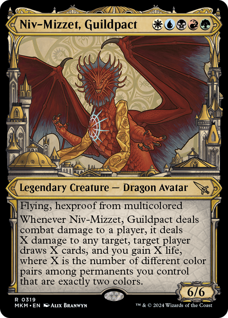 Niv-Mizzet, Guildpact (Showcase) (319) [Murders at Karlov Manor] | Spectrum Games