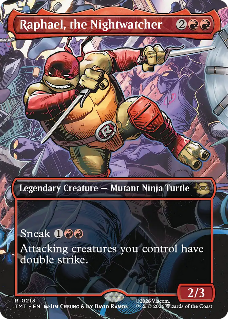 Raphael, the Nightwatcher (Borderless) [Teenage Mutant Ninja Turtles] | Spectrum Games
