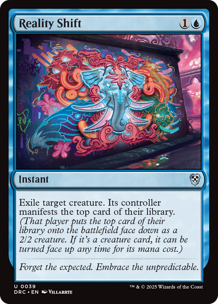 Reality Shift [Aetherdrift Commander] | Spectrum Games