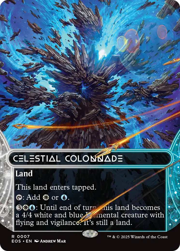 Celestial Colonnade (0007) (Borderless) [Edge of Eternities: Stellar Sights] | Spectrum Games