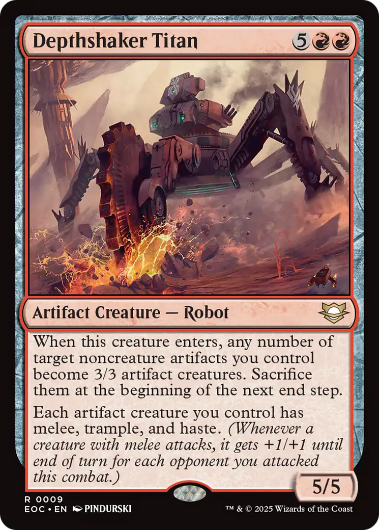Depthshaker Titan [Edge of Eternities Commander] | Spectrum Games