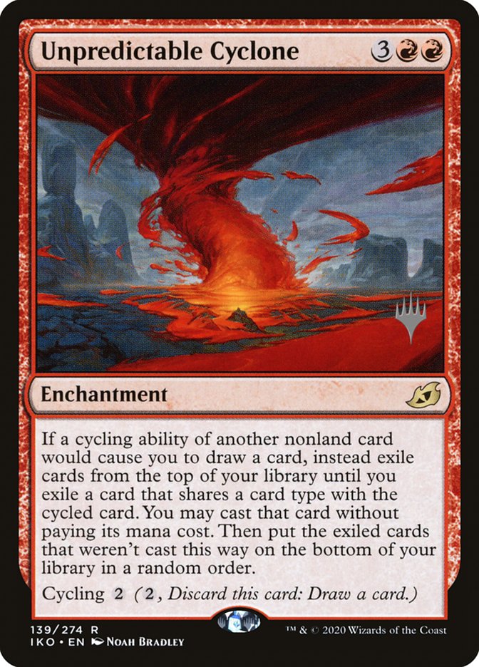 Unpredictable Cyclone (Promo Pack) [Ikoria: Lair of Behemoths Promos] | Spectrum Games