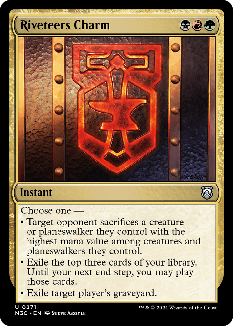 Riveteers Charm [Modern Horizons 3 Commander] | Spectrum Games