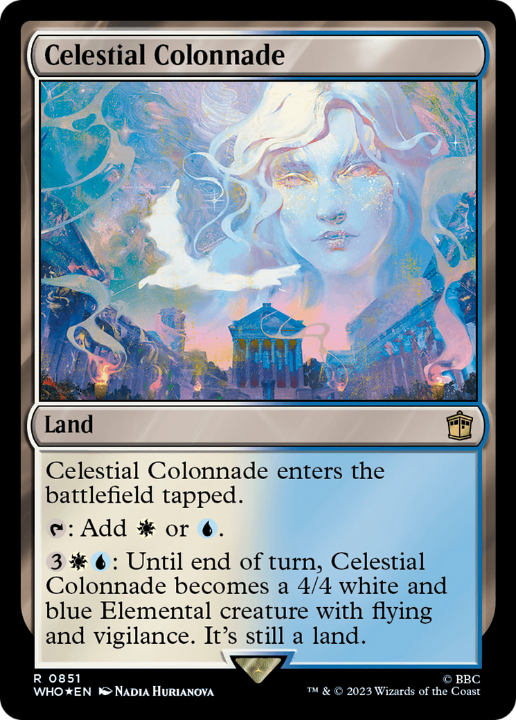 Celestial Colonnade (Surge Foil) [Doctor Who] | Spectrum Games