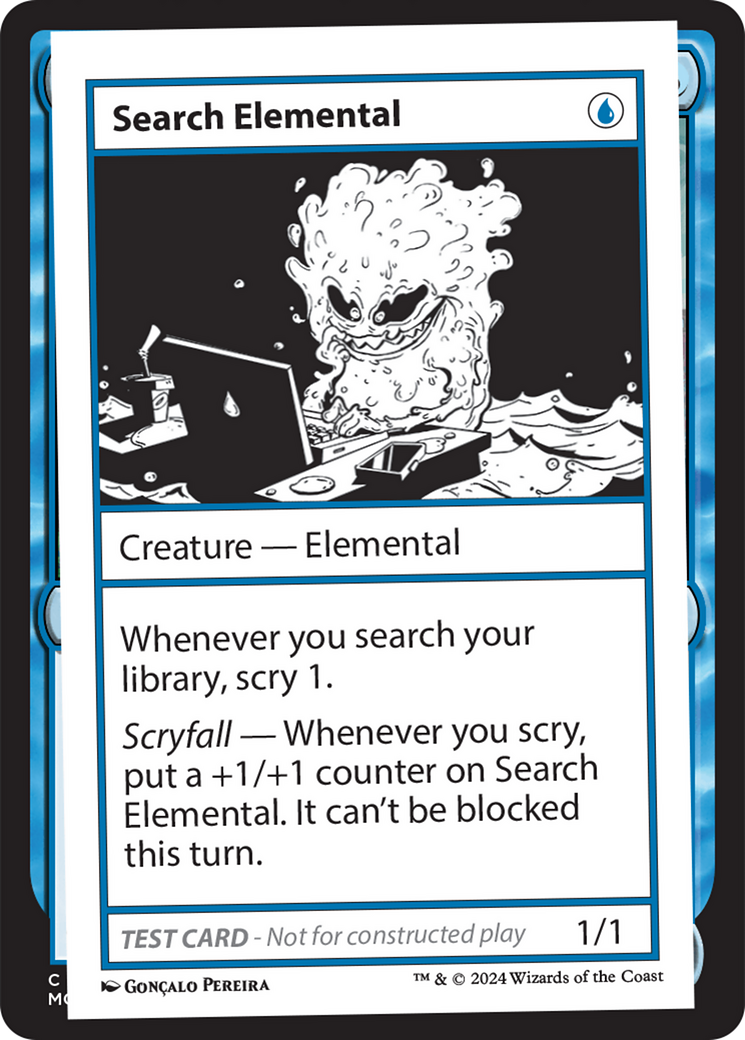 Search Elemental [Mystery Booster 2 Playtest Cards] | Spectrum Games