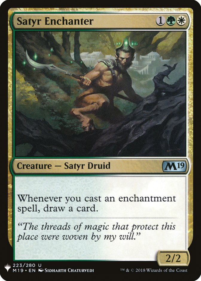 Satyr Enchanter [Mystery Booster] | Spectrum Games