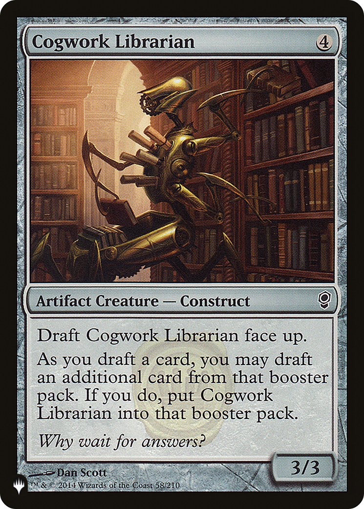 Cogwork Librarian [The List Reprints] | Spectrum Games