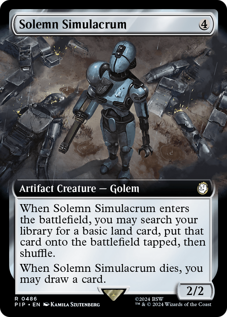 Solemn Simulacrum (Extended Art) [Fallout] | Spectrum Games