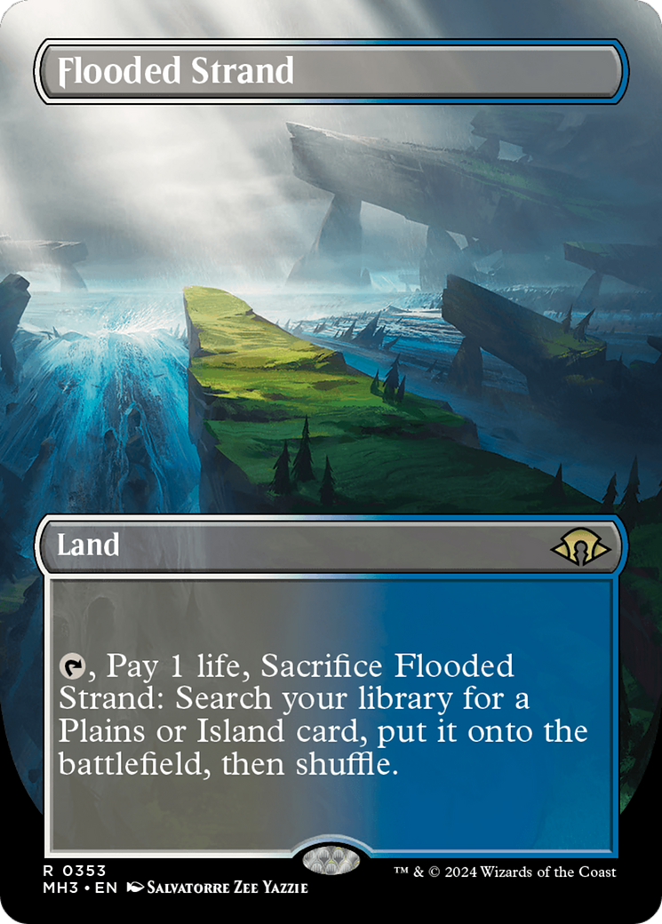 Flooded Strand (Borderless) [Modern Horizons 3] | Spectrum Games