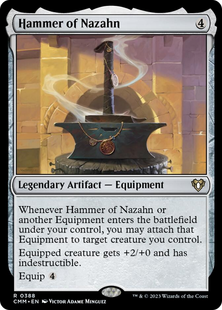 Hammer of Nazahn [Commander Masters] | Spectrum Games