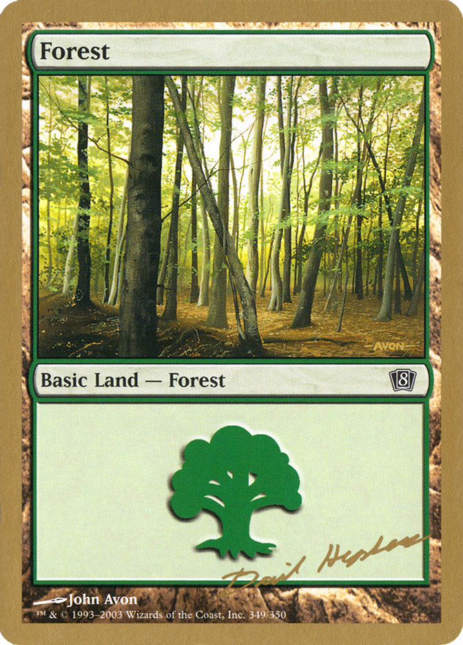 Forest (dh349) (Dave Humpherys) [World Championship Decks 2003] | Spectrum Games