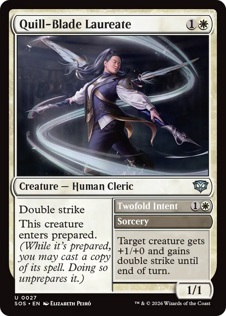 Quill-Blade Laureate [Secrets of Strixhaven] | Spectrum Games