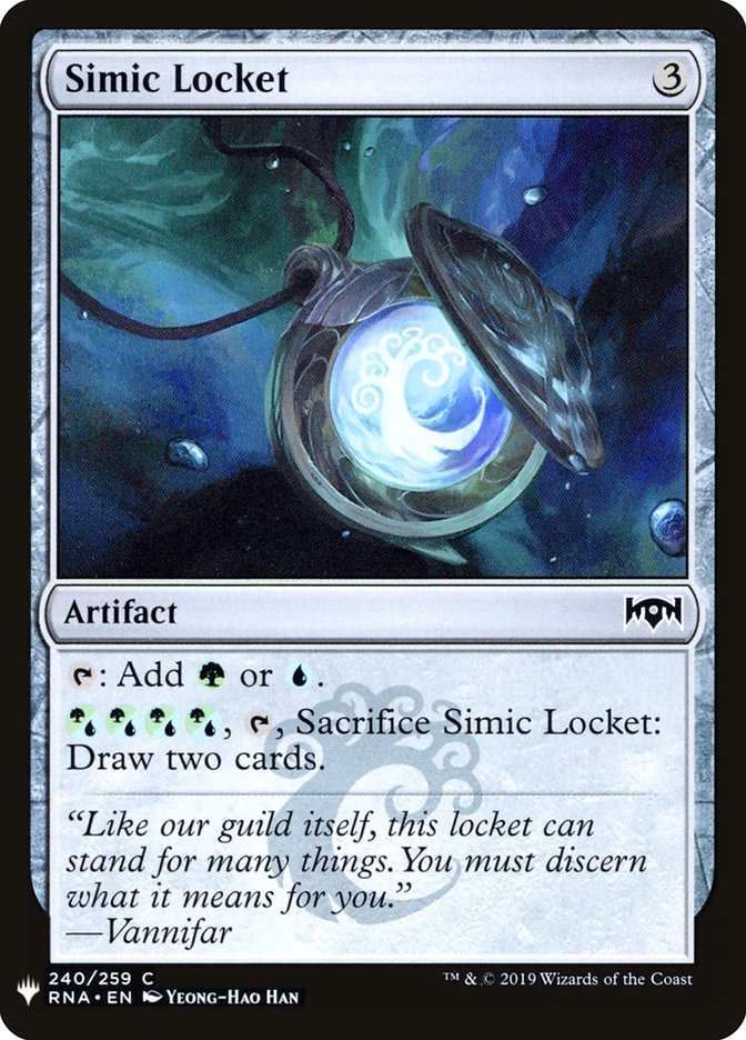 Simic Locket [Mystery Booster] | Spectrum Games