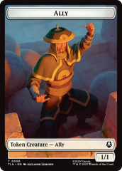 Ally (0006) // Soldier (0002) Double-Sided Token [Avatar: The Last Airbender Tokens] | Spectrum Games