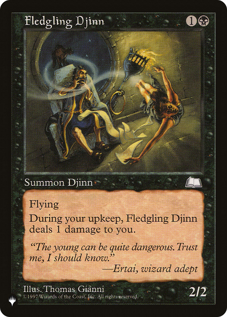 Fledgling Djinn [The List Reprints] | Spectrum Games