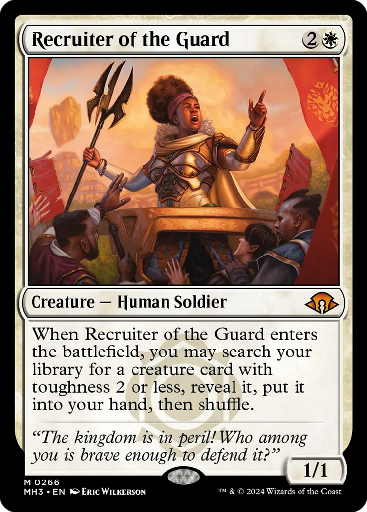 Recruiter of the Guard [Modern Horizons 3] | Spectrum Games