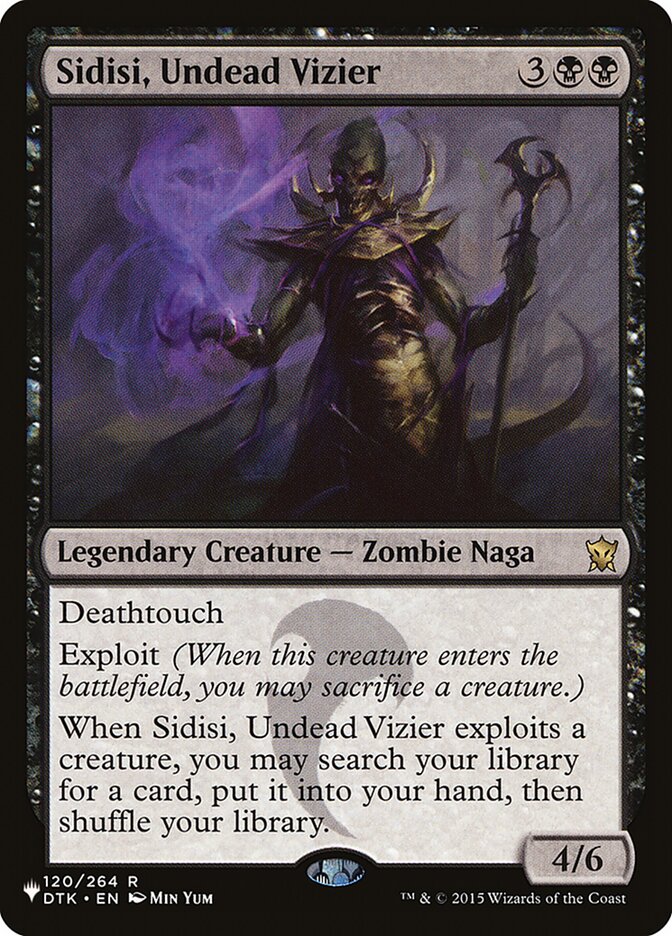 Sidisi, Undead Vizier [The List] | Spectrum Games