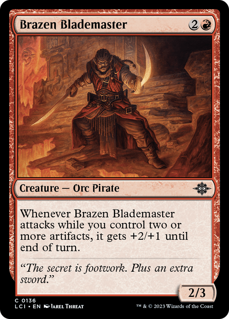 Brazen Blademaster [The Lost Caverns of Ixalan] | Spectrum Games