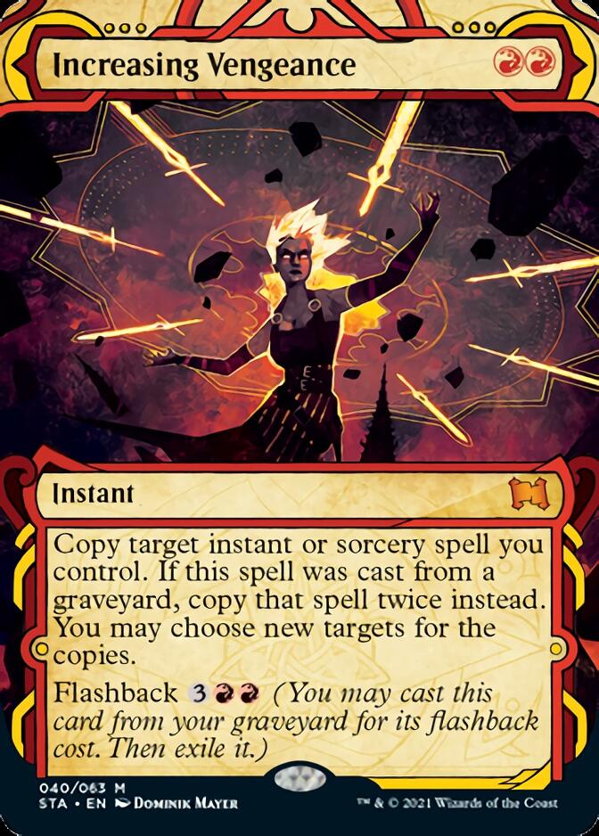 Increasing Vengeance (Foil Etched) [Strixhaven: Mystical Archive] | Spectrum Games